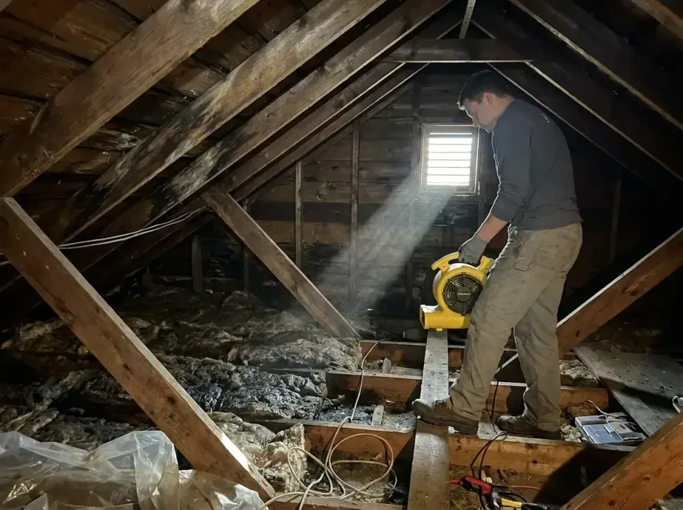 attic-water-damage-drying-proc-007 — frequently asked questions, Emergency Water Extraction & 24/7 Flood Response in Oakdale…